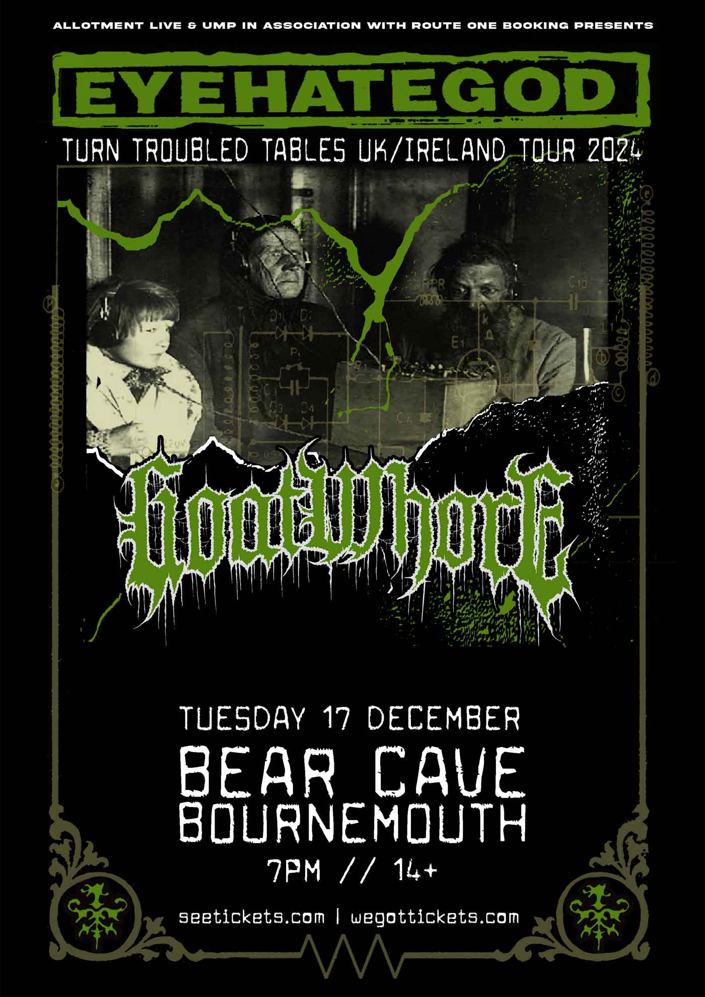Event - Eyehategod – Bear Cave, Bournemouth Tue, 17 Dec 2024