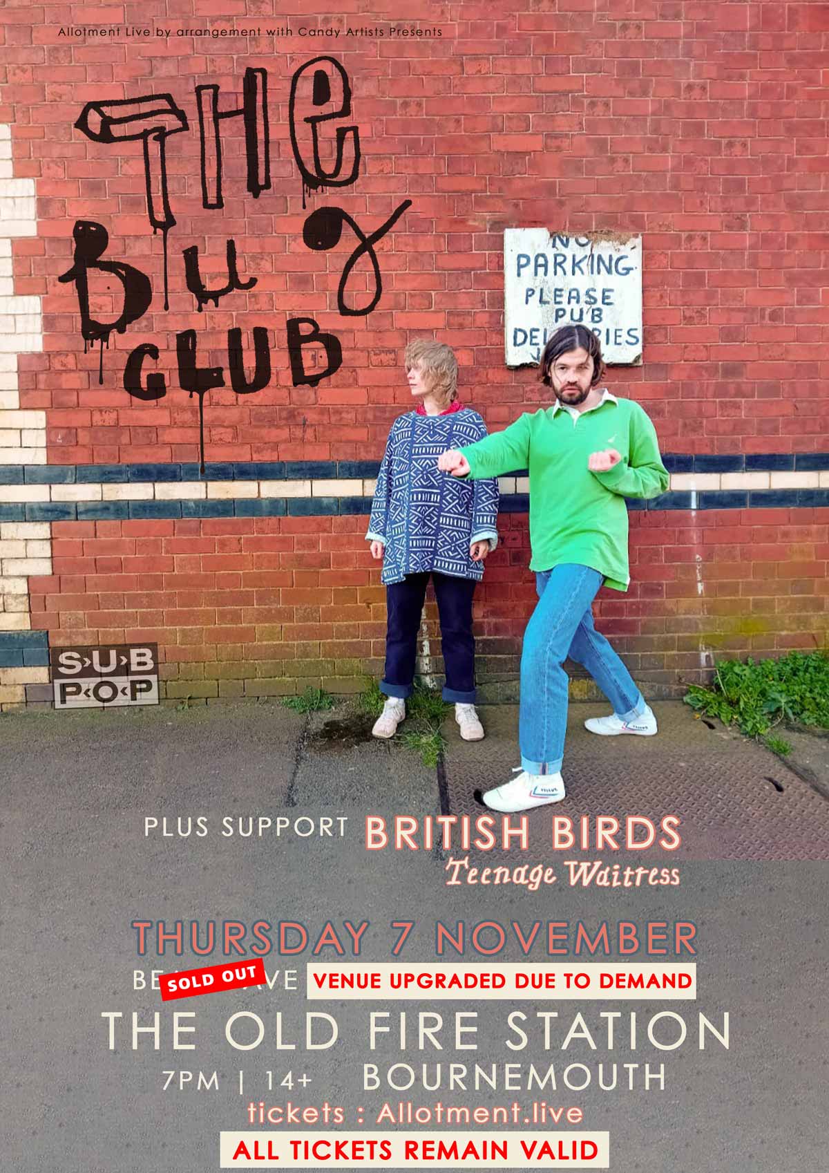 Event - The Bug Club – The Old Fire Station, Bournemouth Thu, 07 Nov 2024