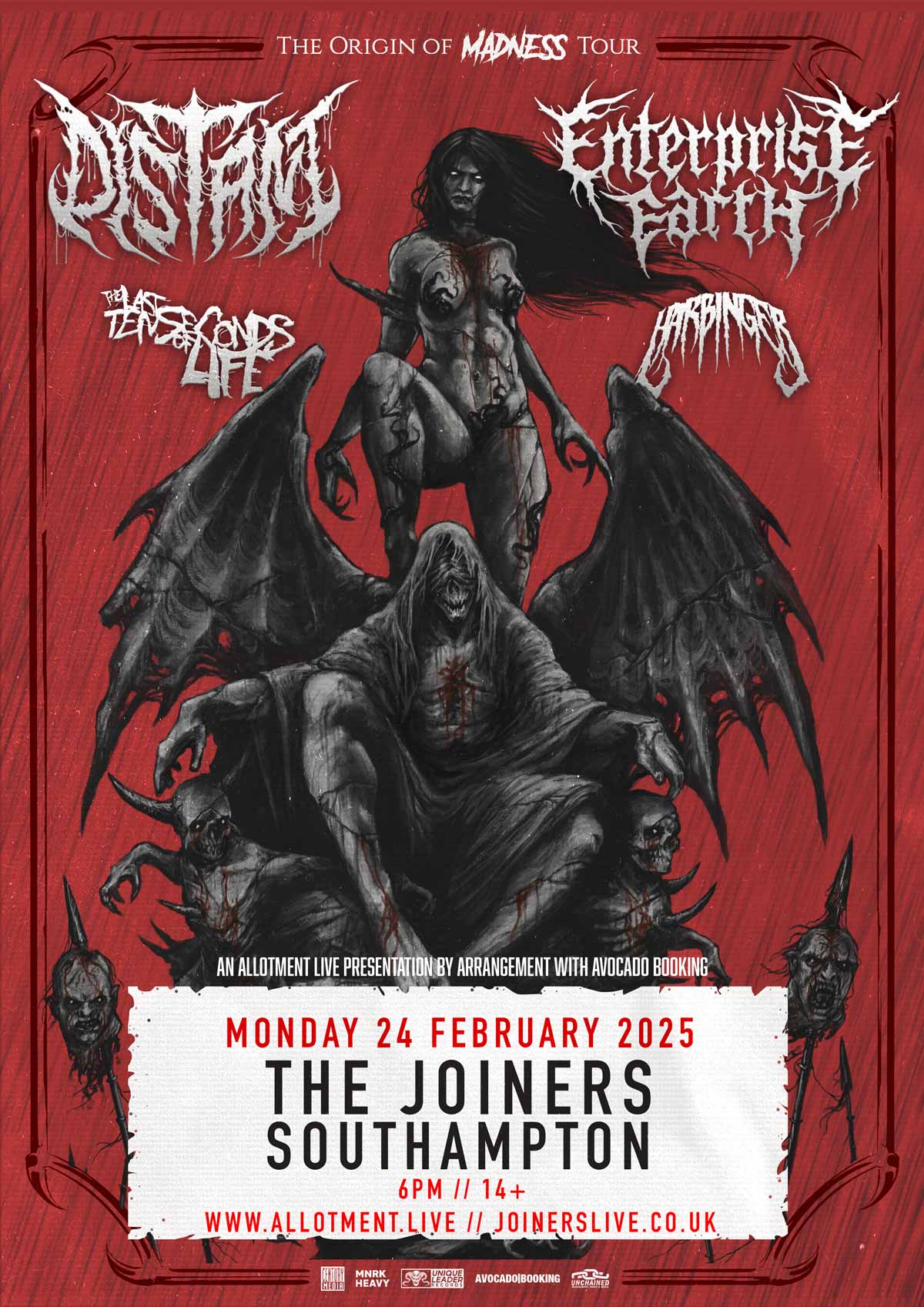 Event - Distant – The Joiners, Southampton Mon, 24 Feb 2025