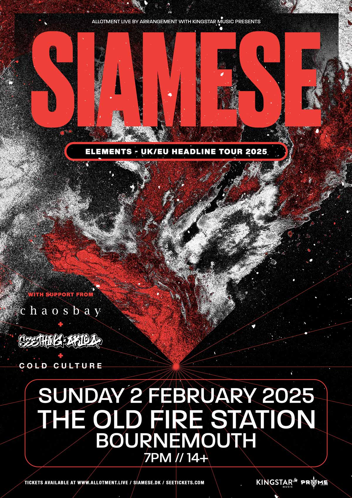 Event - Siamese – The Old Fire Station, Bournemouth Sun, 02 Feb 2025