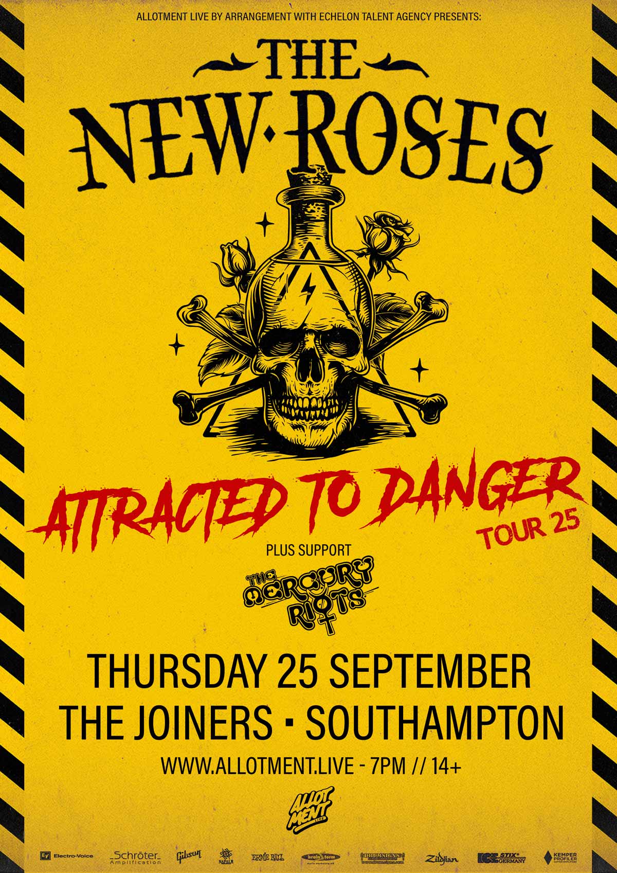 Event - The New Roses – The Joiners, Southampton Thu, 25 Sep 2025