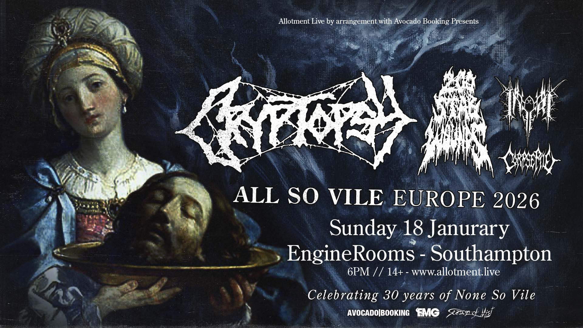 Allotment Live - Cryptopsy Event