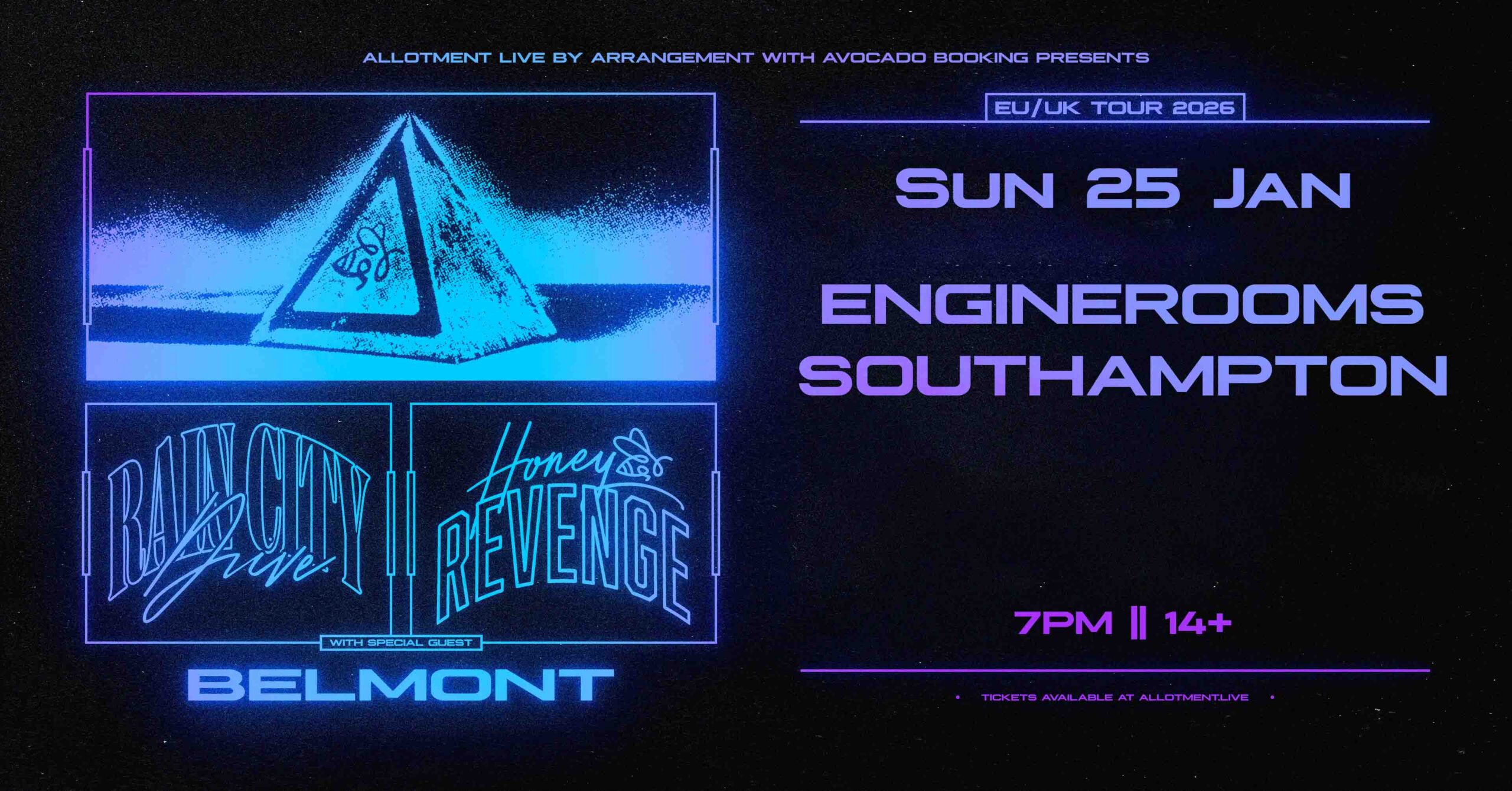 Allotment Live - Rain City Honey Revenge Event